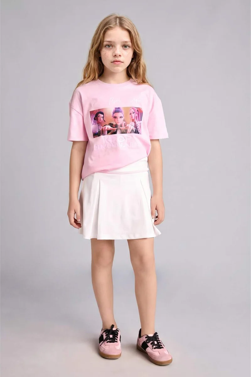 ديفاكتو Girl Knitted Skirt