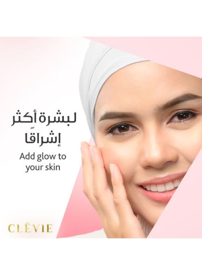 Clevie Make Up Remover Wipes Sensitive Skin 25 Pcs - Image 2