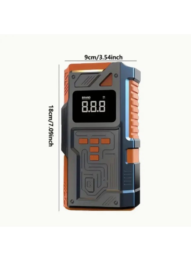 Car Jump Starter Kit with 150 PSI Air Pump Emergency Power Box - Image 2