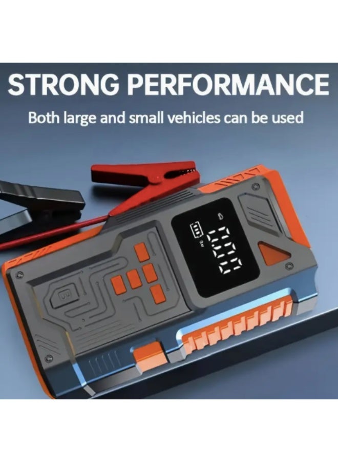 Car Jump Starter Kit with 150 PSI Air Pump Emergency Power Box - Image 5