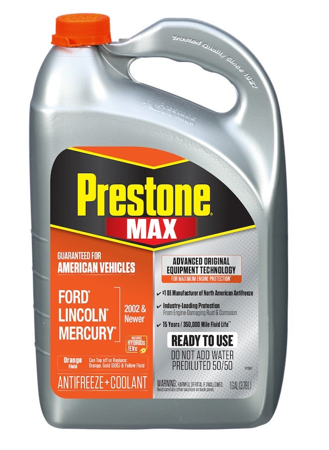 Prestone - Prestone® MAX American Vehicles (Orange) Antifreeze + Coolant - Image 1