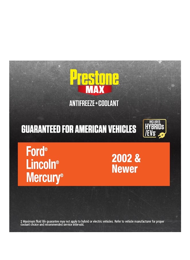 Prestone - Prestone® MAX American Vehicles (Orange) Antifreeze + Coolant - Image 1