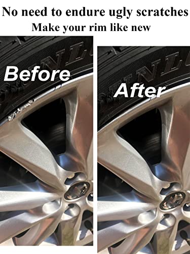 SYOAUTO قلم إصلاح خدوش جنط السيارة من SYOAUTO باللون الفضي - Image 4