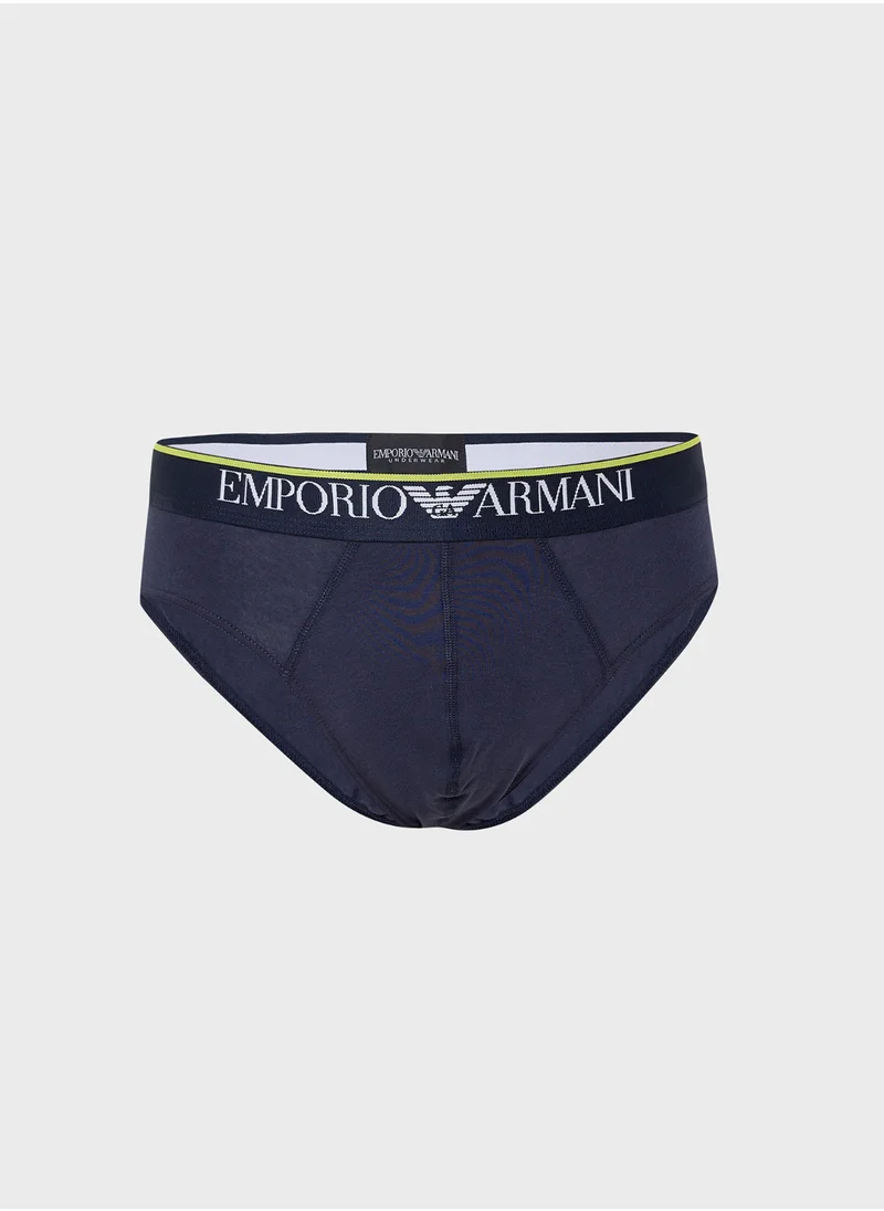 امبوريو ارماني 2 Pack Logo Band Brief