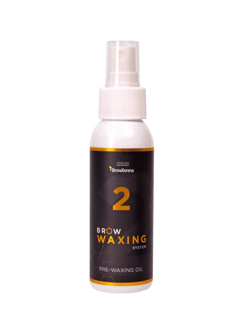 BrowXenna - Brow Waxing System - Pre-waxing Oil 100 ML - Image 1
