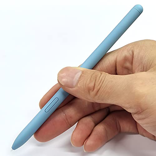 Bestdealing Galaxy Tab S6 Lite S Pen P610N P615 P610 Stylus Replacement EJ-PP610BJEGUJ Touch Pen for Samsung Galaxy Tab S6 Lite SM-P615 SM-P610 10.4" with Tips Tweezer Pen Repair Part (Angora Blue) - Image 2