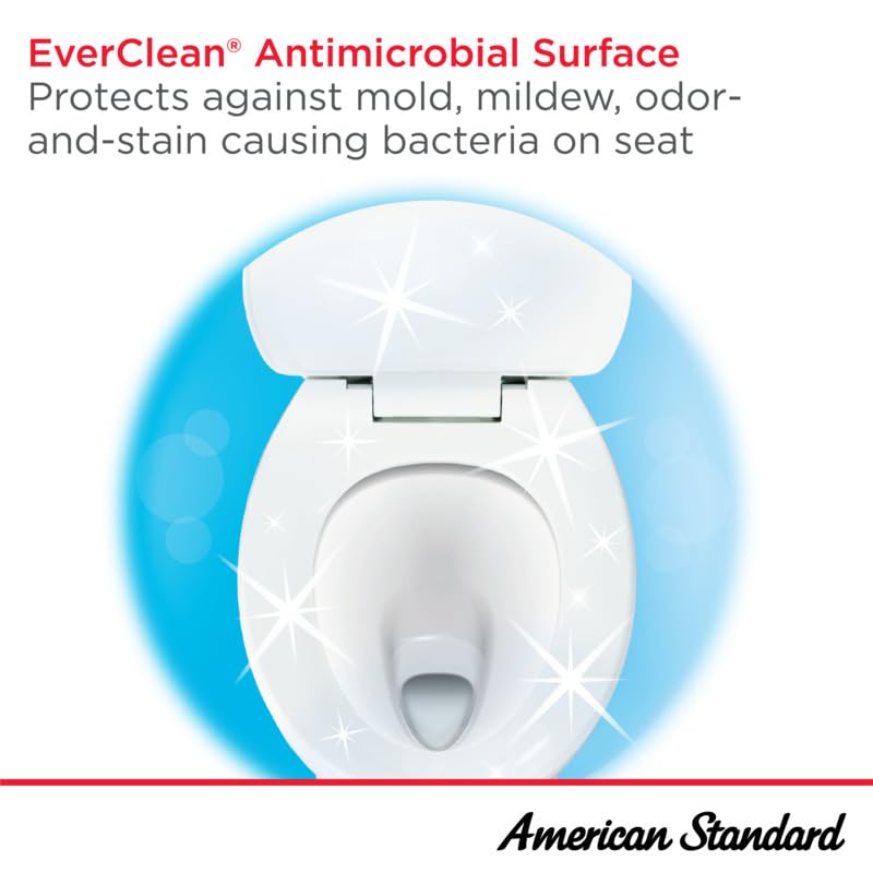 American Standard 5320B65CT.020 Champion Slow-Close Round Front Toilet Seat, White - Image 3