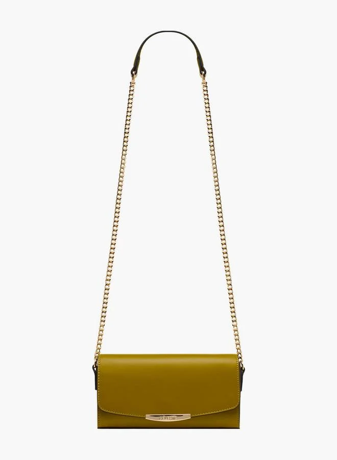 Celeste Monotone Crossbody Bag with Chain Strap
