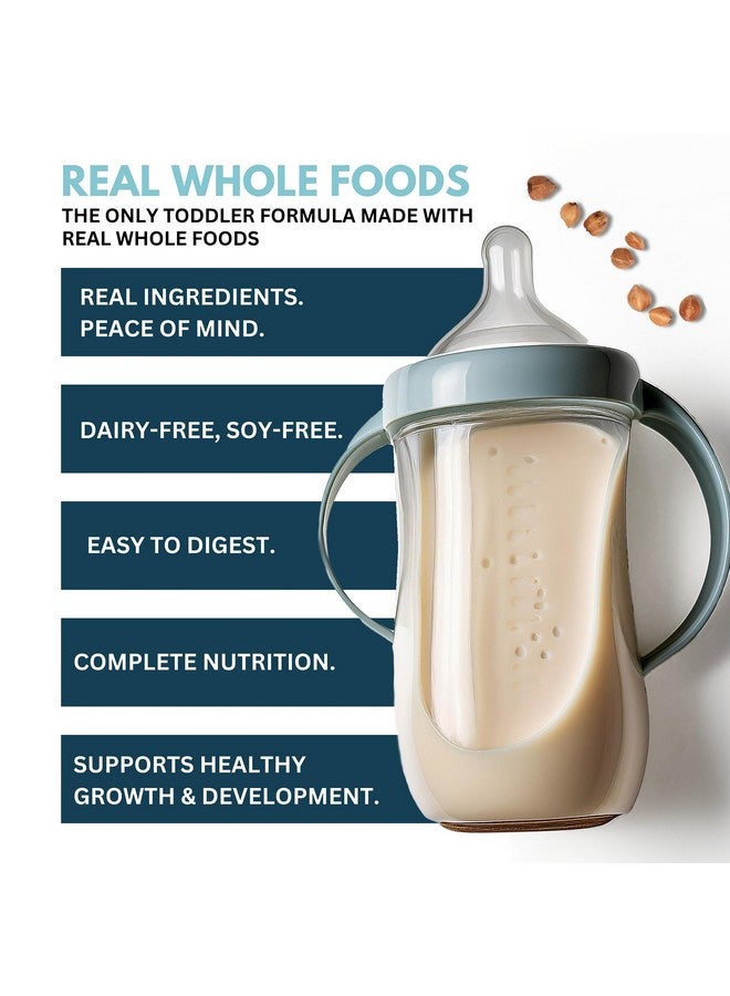 ELSE NUTRITION تركيبة Else Nutrition للأطفال الصغار من عمر ١٢ إلى ٣٦ شهرًا، مشروب غذائي نباتي للأطفال الصغار - خالٍ من الصويا ومنتجات الألبان واللاكتوز - تركيبة كاملة للأطفال (من عمر ١٢ إلى ٣٦ شهرًا)، مسحوق بروتين مع أكثر من ٢٠ فيتامينًا (٢٢ أونصة، عبوتان) - Image 3