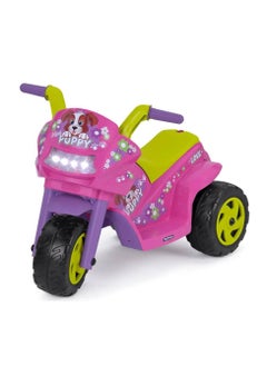 Peg Perego Peg Perego - MINI PUPPY, Electric Motorcycle for Children, Comfort and Safety - Pink | 12 Months+  - Image 4
