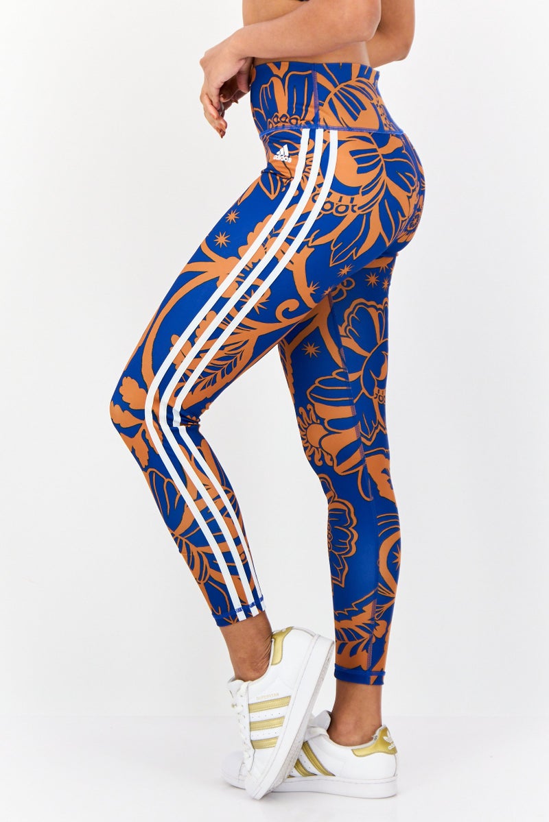 Adidas Women Sportswear Fit Training Leggings, Multicolor  - Image 2