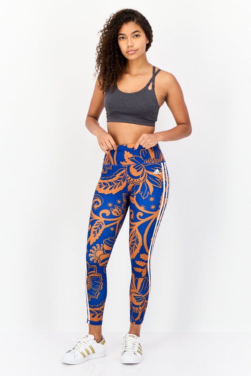 Adidas Women Sportswear Fit Training Leggings, Multicolor  - Image 3