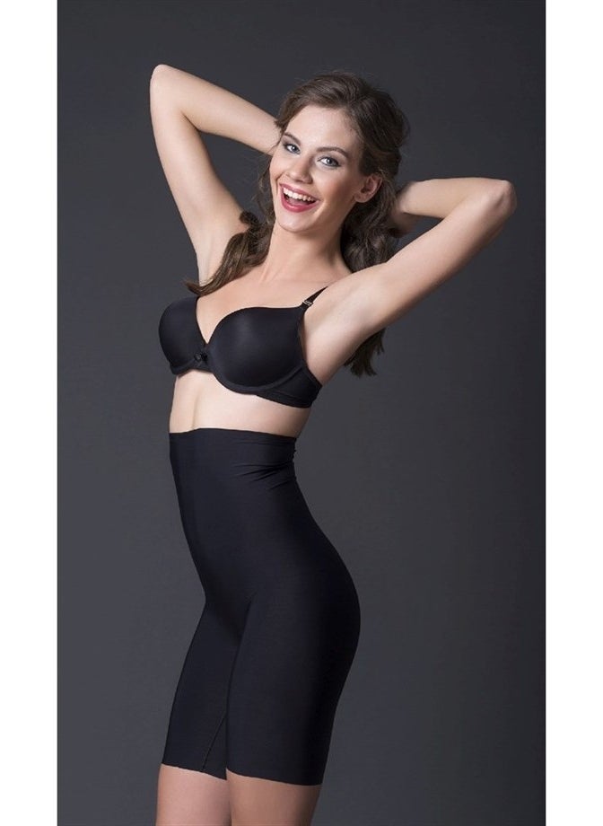 Magic Form 1953 Seamless Corset With No Reinforcement - Black  - Image 1