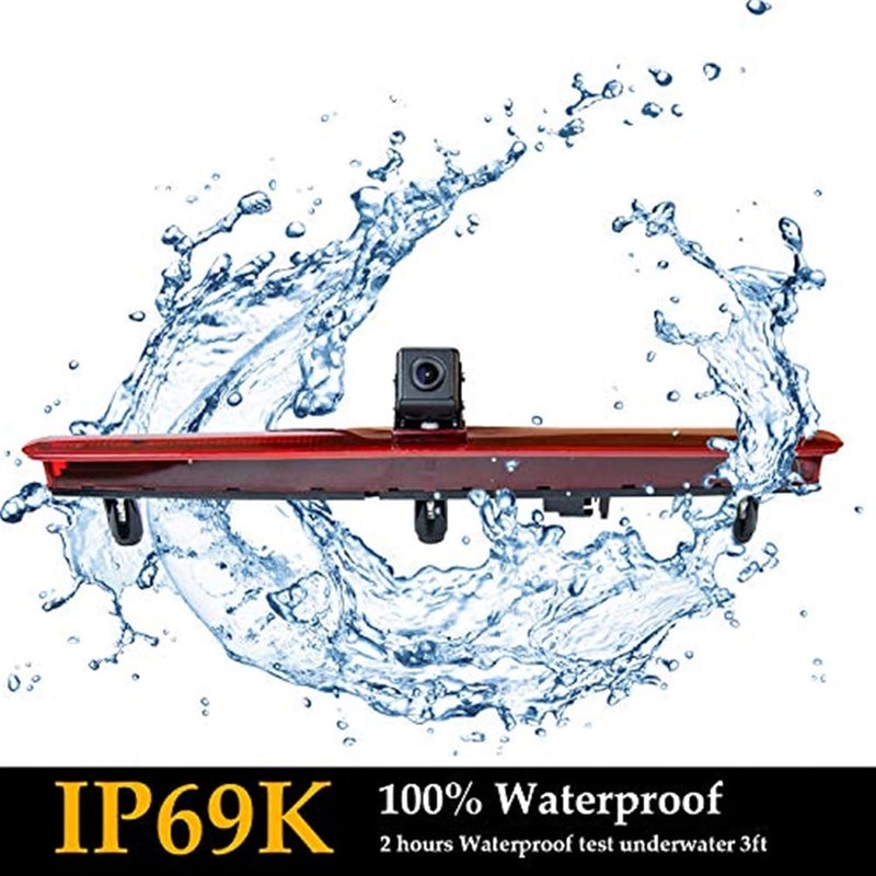 Vuzmode HD 720P Brake Light Camera with Monitor - Image 5