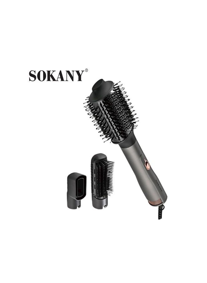 Sokany 3-in-1 Hair Dryer Brush 1934 1600W, Black
