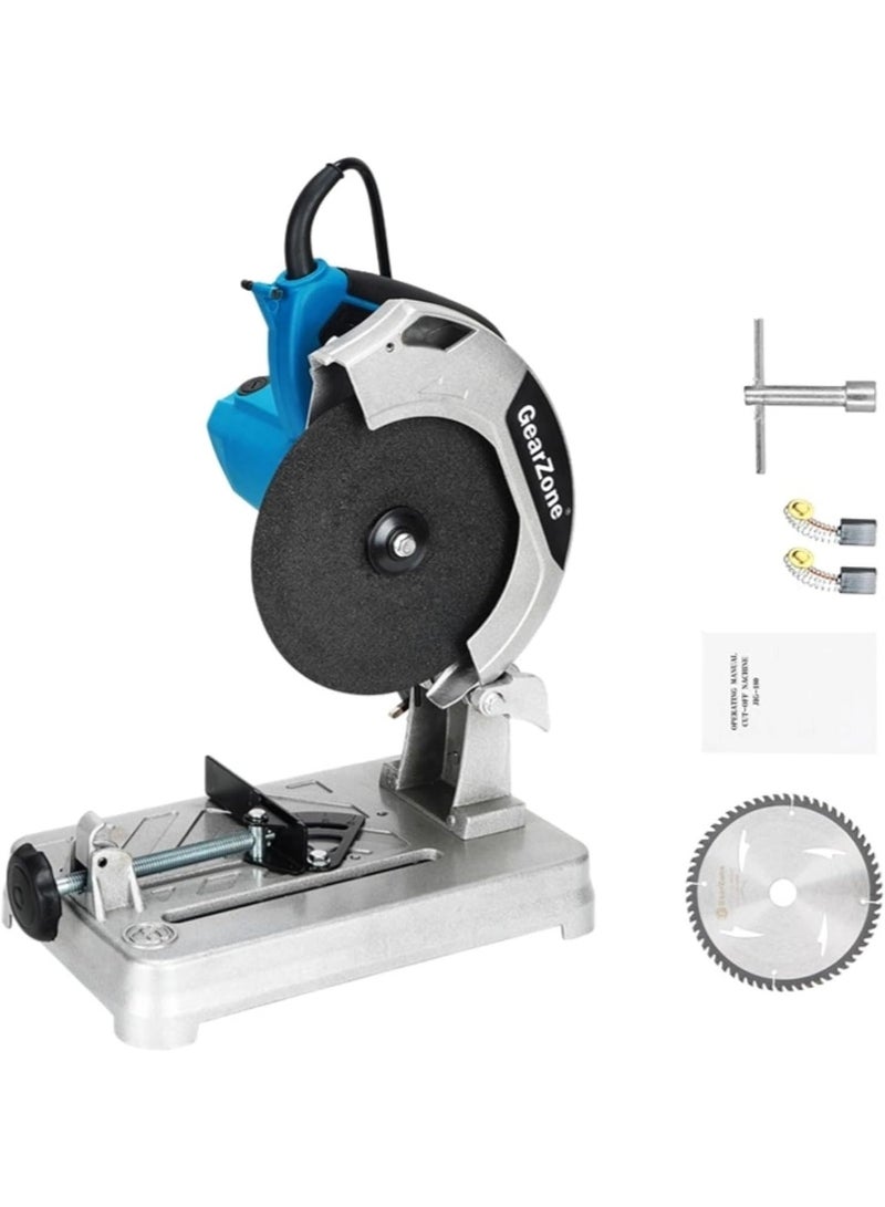 GearZone آلة قطع الشجر، قاطع بلاط 7 بوصة، 1200 واط 5200 دورة في الدقيقة