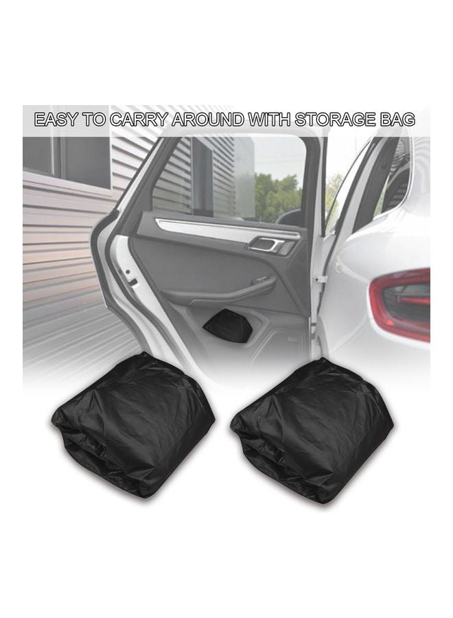 إسكدنيا غطاء كامل لسيارة سيدان للحماية من أشعة الشمس مع شريط عاكس - Image 4