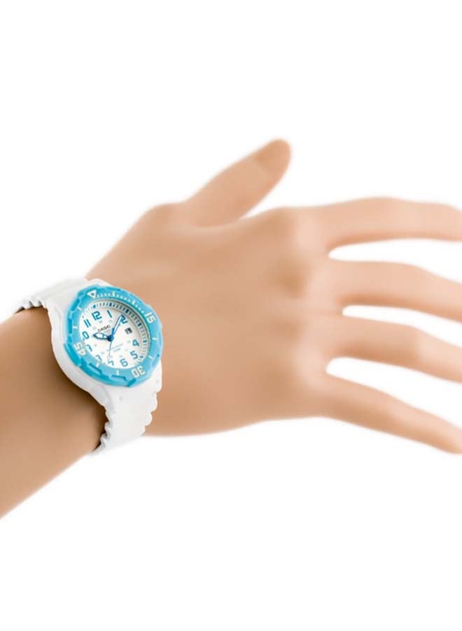 CASIO Women Quartz Analog Watch LRW-200H-2BVDF - 39 mm - White - Image 5