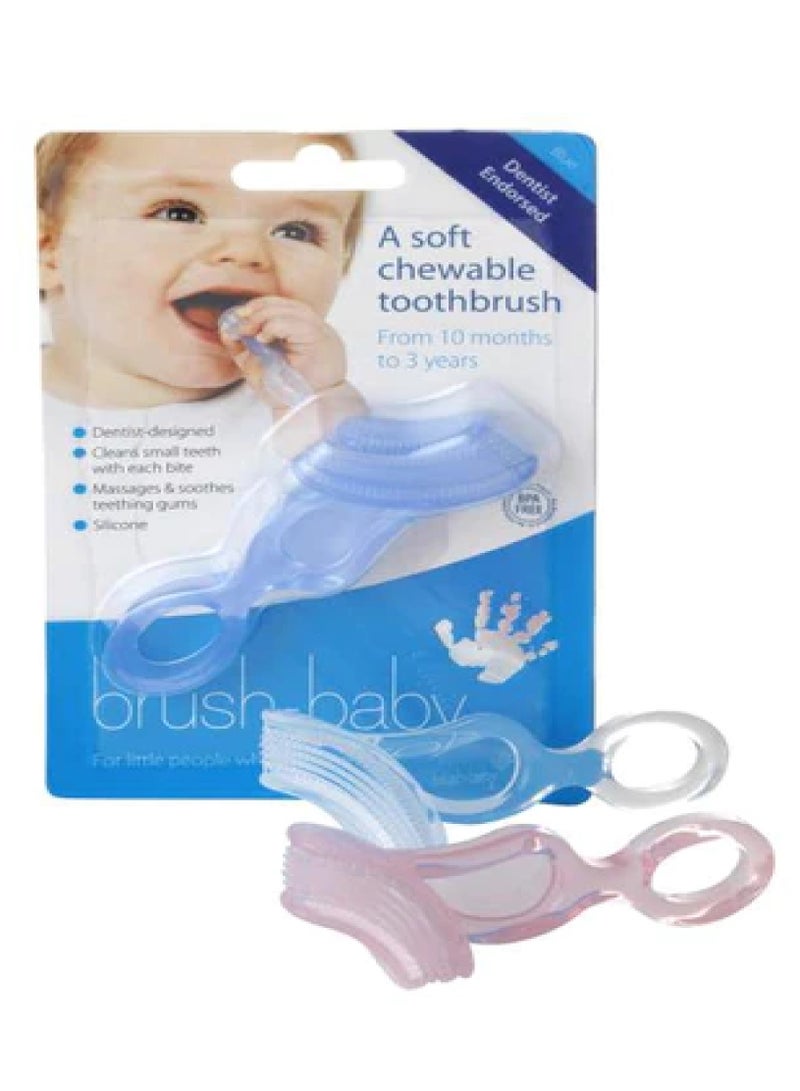 NUK فرشاة أسنان قابلة للمضغ للأطفال