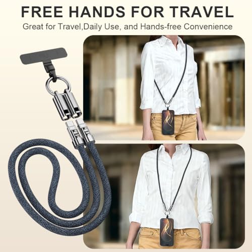Verilux® PD 240W Type C Cable Fast Charging with Lanyard Style, 3.9FT/1.2M USB C to C with 480MBPS Data Cable C Type Fast Charging, USB C Charger for iPhone 17/16/15, Galaxy S25/S24/S23 - Image 2