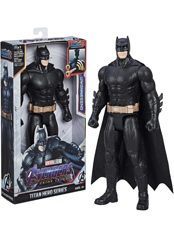 Batman Action Figure – Dc Comics Titan Hero Series 12 Inch Batman Toy for Kids, Legends Super Hero Figure, Batman Toys Gift for Boys Girls Ages 4+
