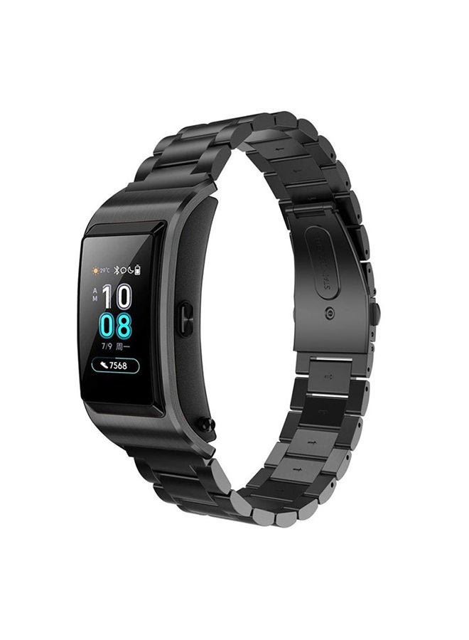 NIBEMINENT Metal Replacement Band For 18mm Watches Black - Image 3