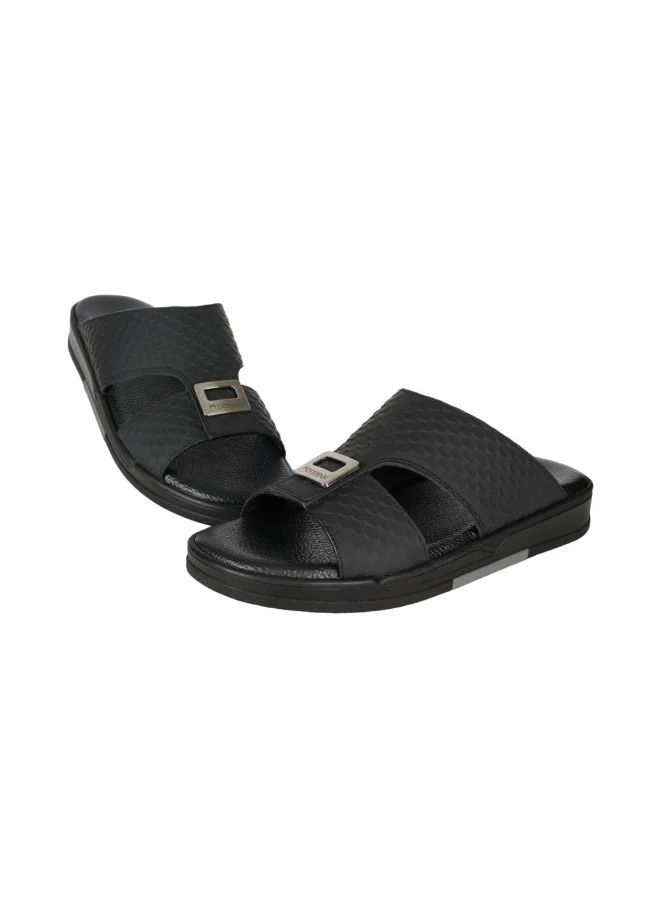 barjeel uno 008-3396 Barjeel Uno Men Arabic Sandals VTS 19 Black