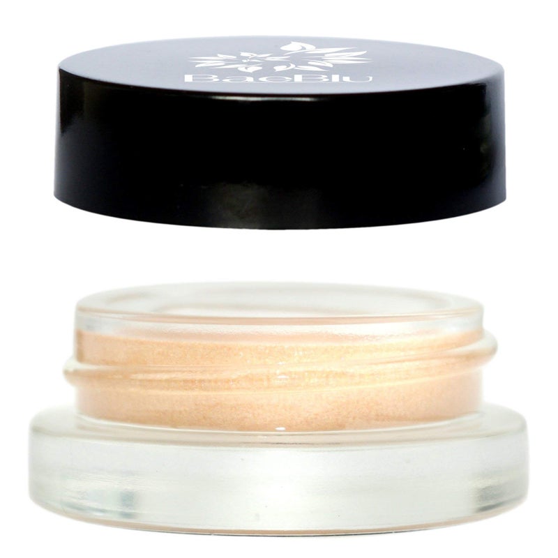 BaeBlu Organic Shimmer Highlighting Cream, for Eyes or Cheeks, 100% Natural, Copper - Image 2