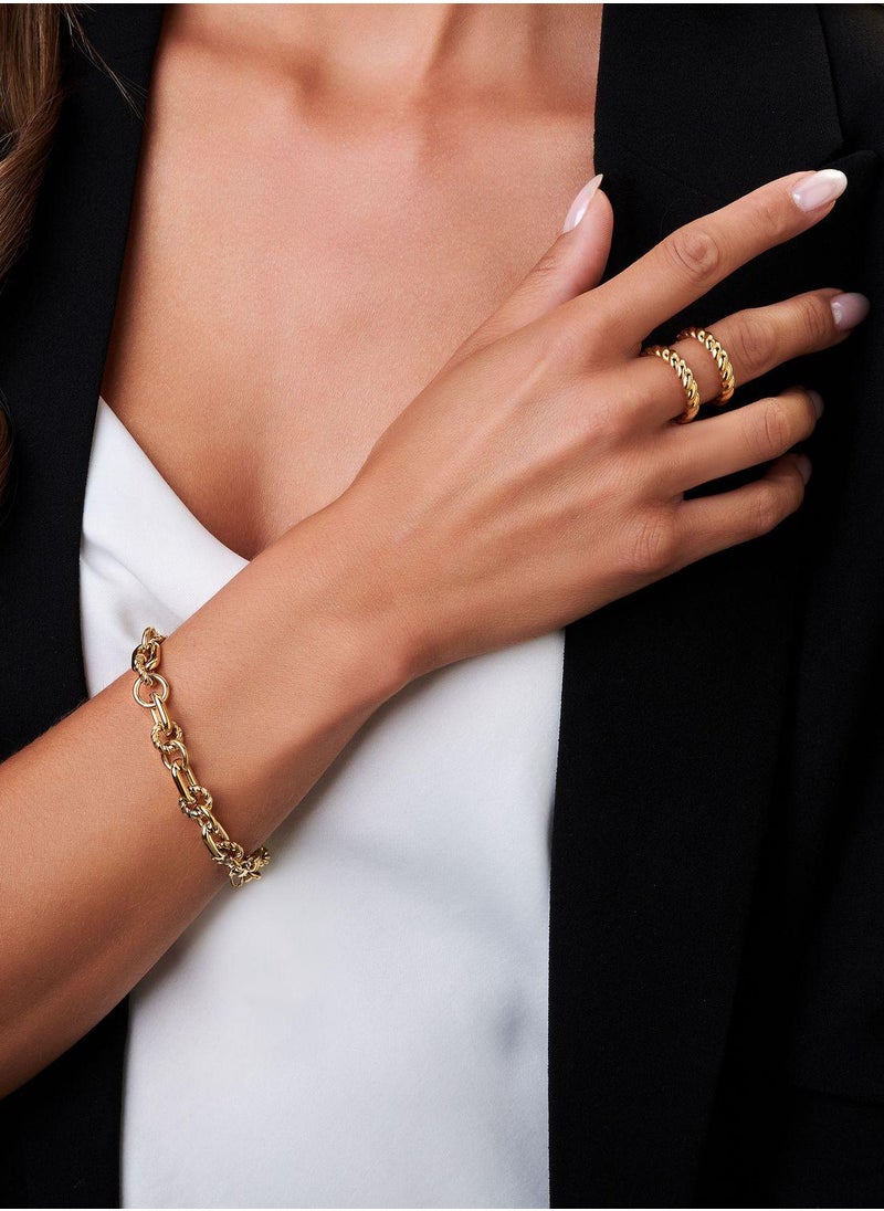 CERRUTI 1881 - Chain Detailed Bracelet - Image 1