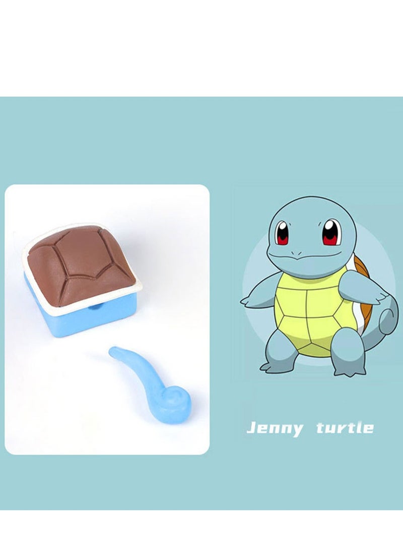Furtey - 6 Pieces Custom Keycaps - Mechanical keyboard personalized keycaps- Pokemon keycaps - Suitable for cross axis, MX axis mechanical keyboard etc - Image 1