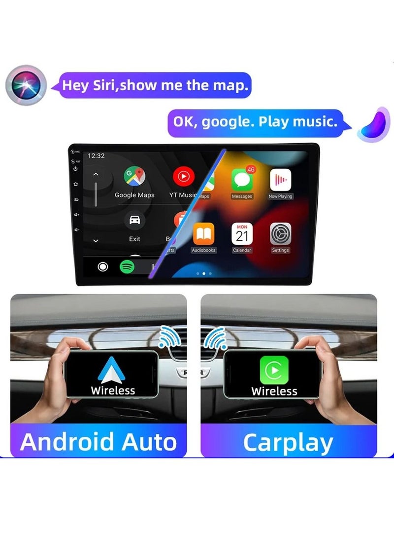 RAYMOS - Android Car Stereo For Lexus LS430 AC Up 2004 2005 2006 4GB RAM Support Apple Carplay Android Auto Wireless QLED Touch Screen DSP Bluetooth AHD Camera Included SIM Card Support - Image 1