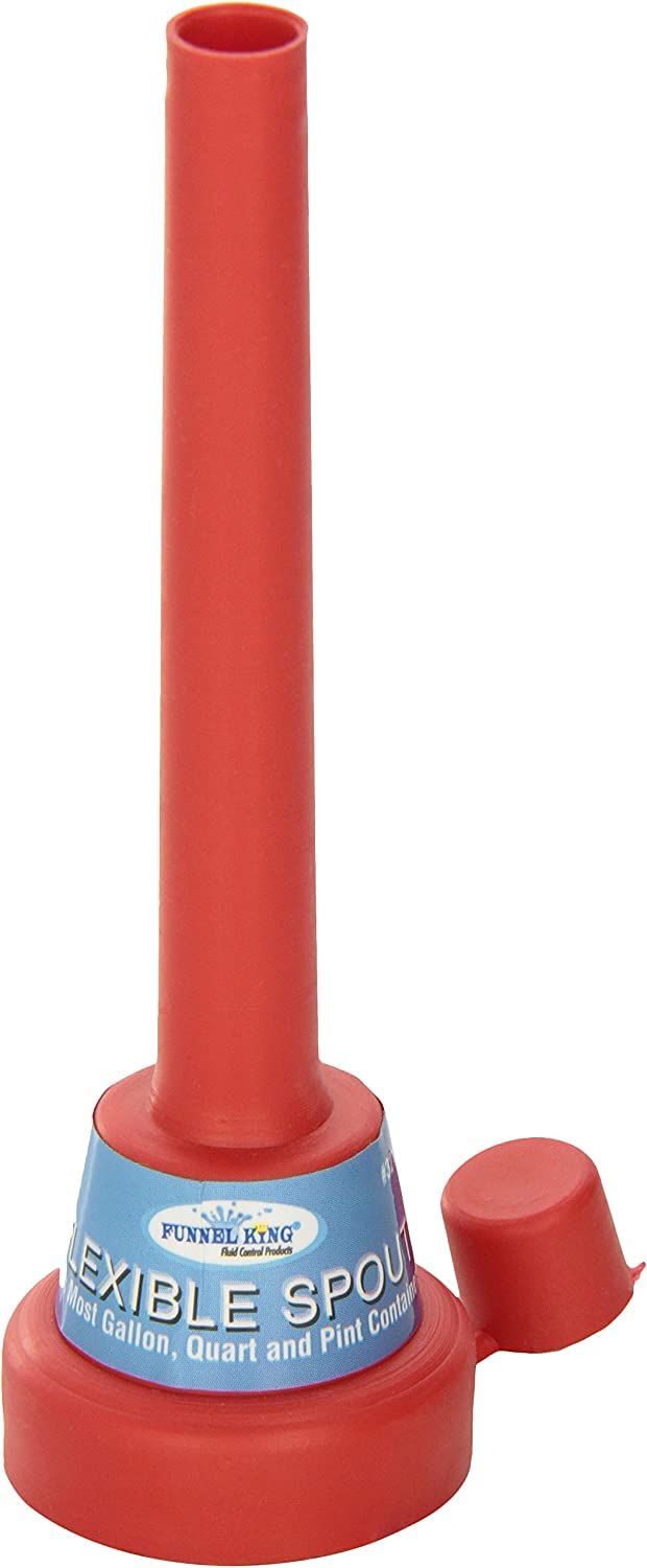WirthCo 32157 TripleThreadtm Flexible Spout Funnel with Cap colors may vary