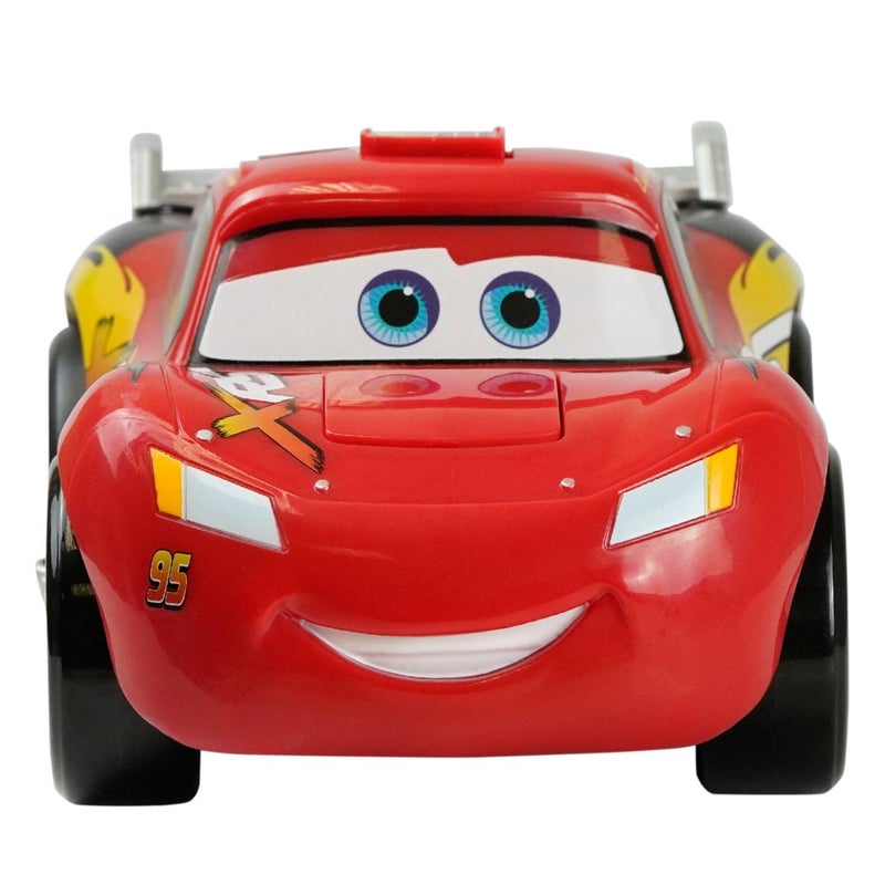 Disney Store Official Lightning McQueen Push & Go Talking Vehicle â€“ Engaging Toy for Kids â€“ Drive & Learn with Iconic Pixar Character for Hours of Fun - Image 1