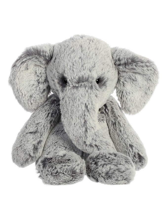 Aurora® Snuggly Sweet & Softer™ Elephant Stuffed Animal - Comforting Companion - Imaginative Play - Gray 9 Inches