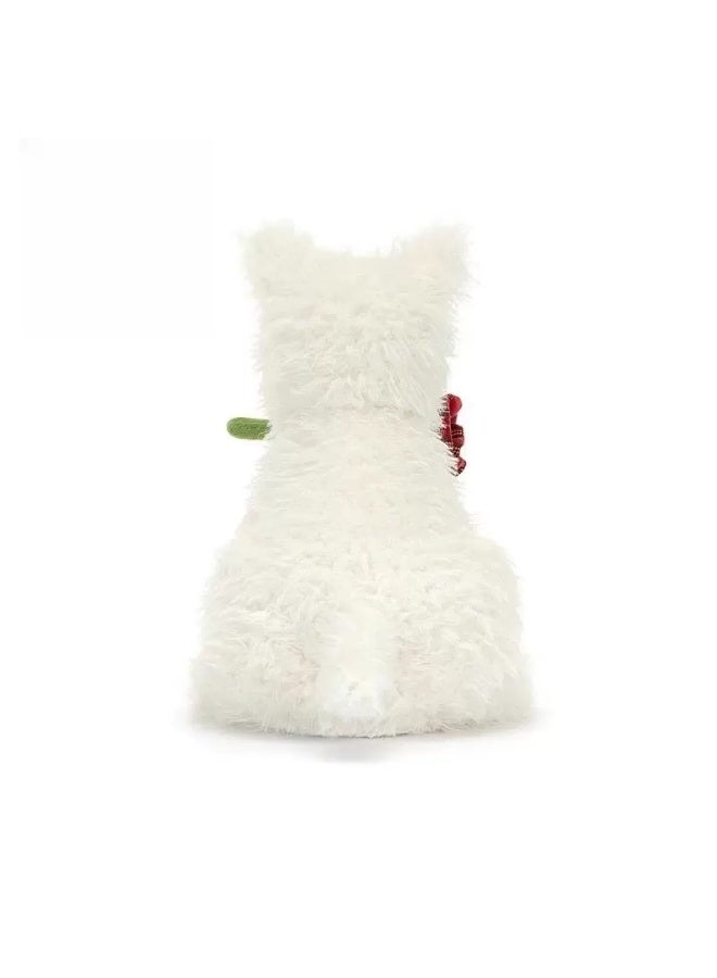 general Confession Rose West Highlands Puppy Soft Toy Valentine's Day Limited Edition Comfortable Doll Birthday Gift - Image 3