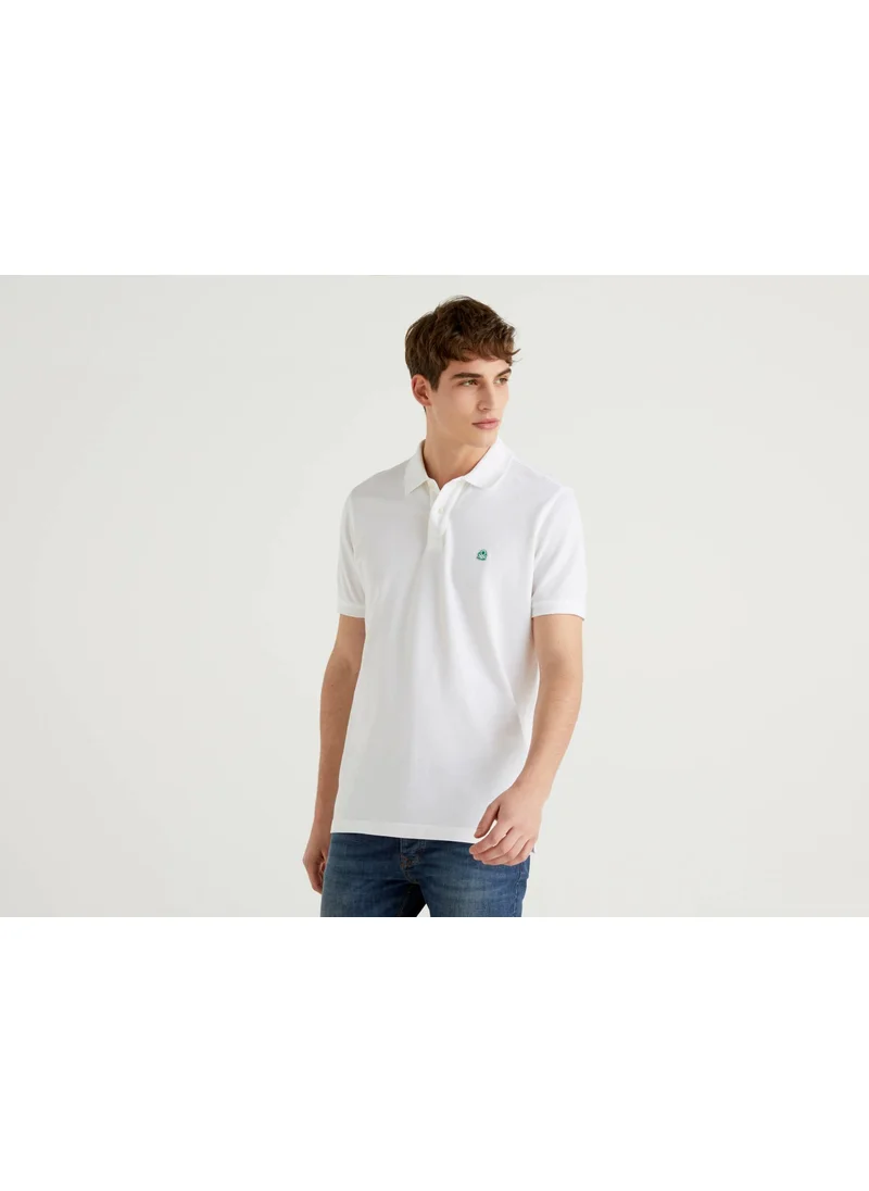 Benetton Regular Fit Short Sleeve Polo Tshirt