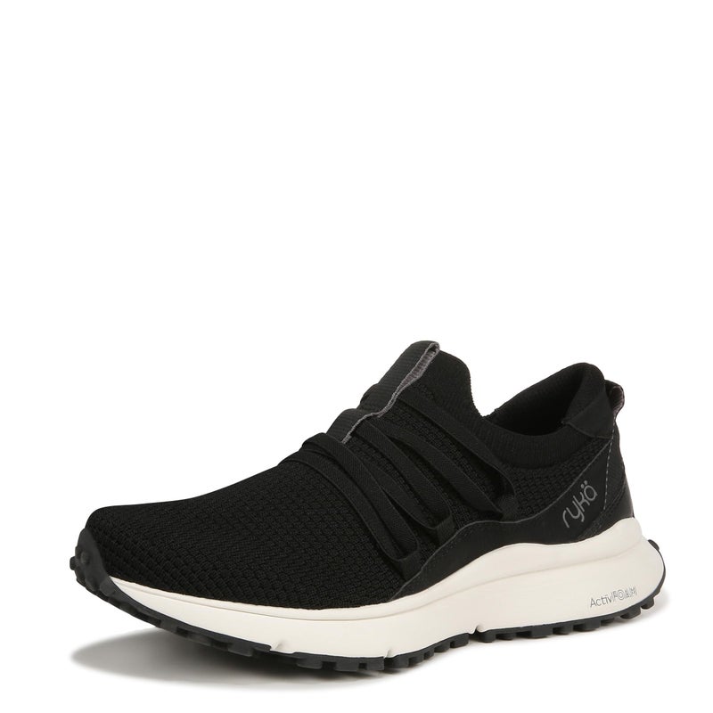 Ryka Womens Jumpstart Slip On Sneaker Black 7 M - Image 1