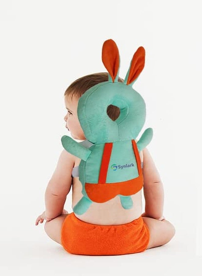 Synlark Head Safety Protector Pad for Baby Toddler Walker,Infant Head Protection Backpack Cushion Age 6-15 Months (Sea-Green) - Image 2