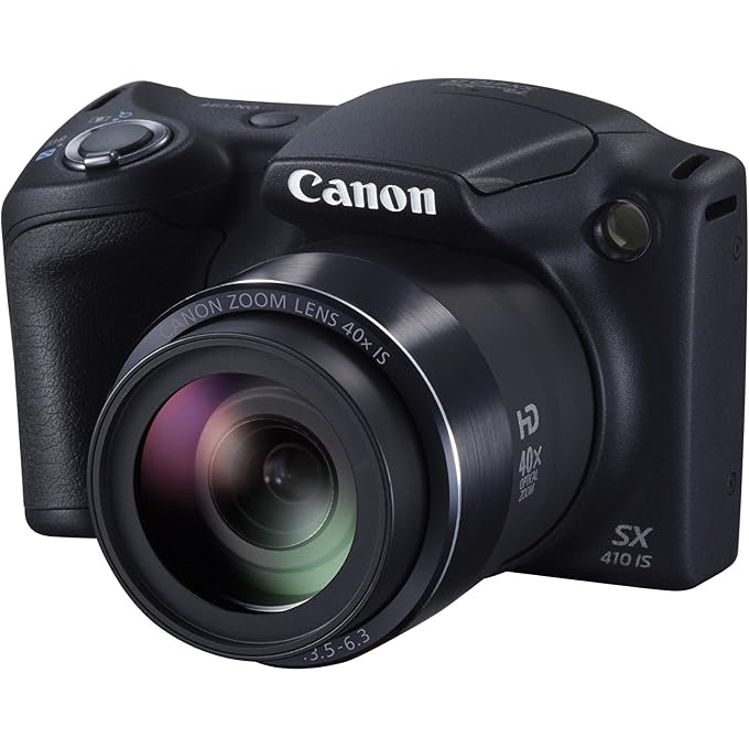 Canon PowerShot SX410 is (Black) (Renewed) - Image 2