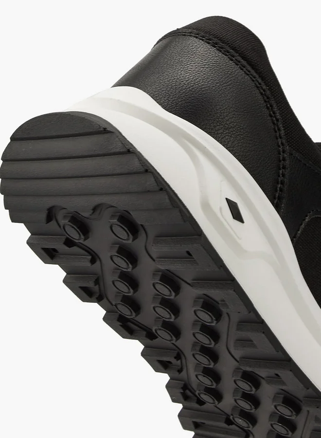 Lee Cooper Men's Panelled Lace-Up Sneakers