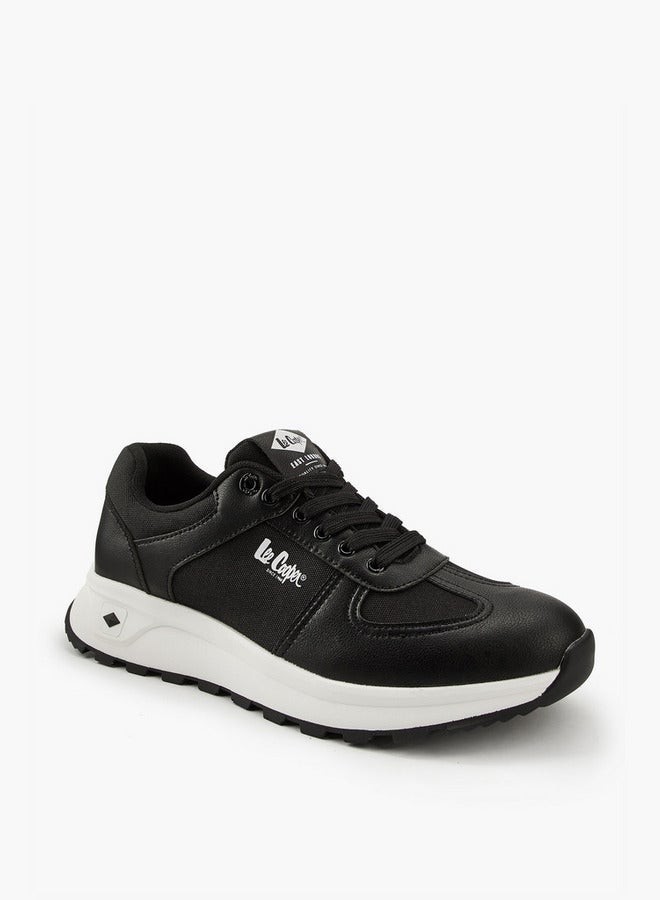 لي كوبر أحذية رياضية رجالية برباط وتفاصيل شبكية - Image 3