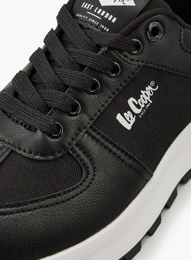 لي كوبر أحذية رياضية رجالية برباط وتفاصيل شبكية - Image 5