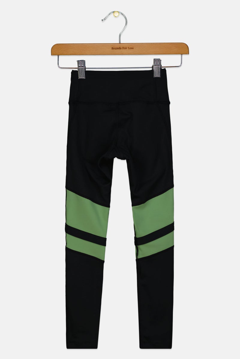 Reebok Toddlers Girl Brand Logo Training Leggings, Multicolor - Image 2