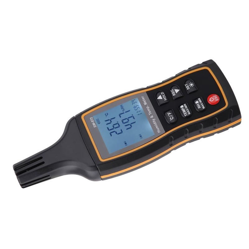 LCD Thermometer Handheld Digital Temperature Detector Hygrometer Humidity Monitor for Indoor Outdoor Use - Image 3