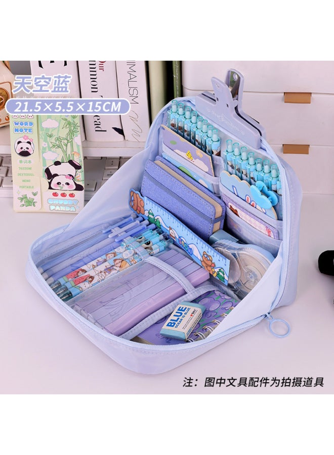 12-layer Panda Large-capacity High-value Pencil Case For Girls, Primary School Students, Junior High School Girls, High-value Stationery Pencil Case