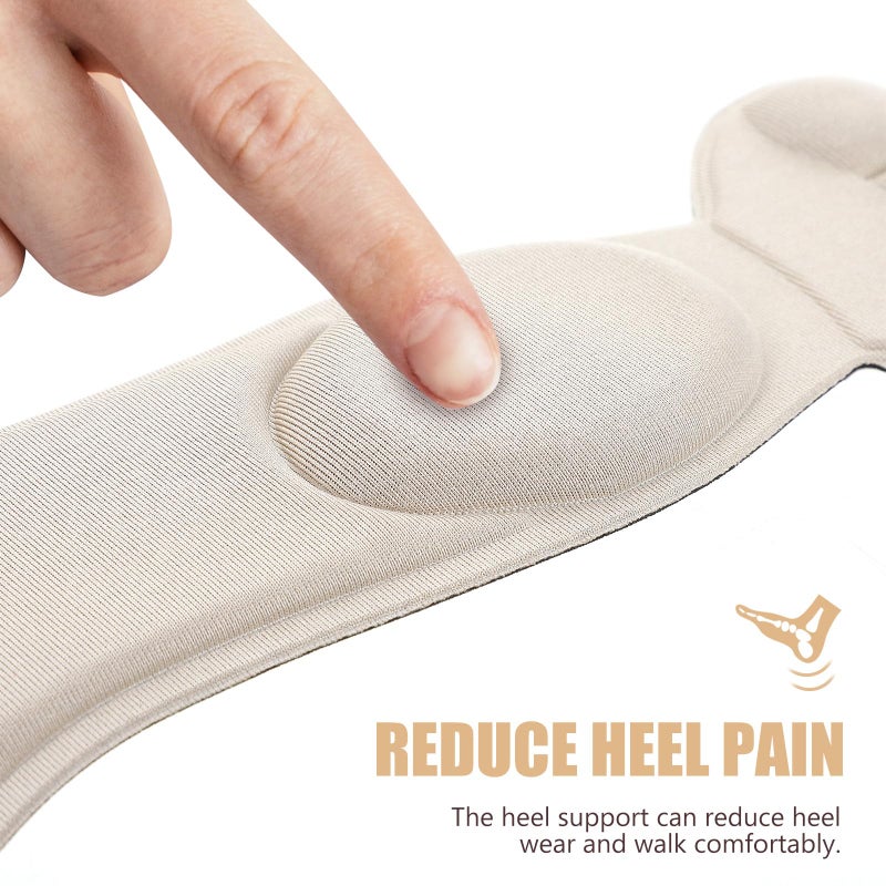Thickened Massage Sponge Shoe Insoles Breathable Absorbent Foot Care Protector Skin Color 2 Pairs - Image 4