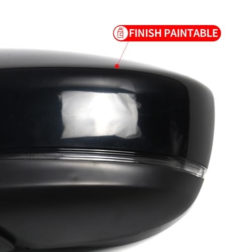 Marretoo for Mazda CX-5 2017 2018 2019 2020 2021 2022 2023 Side Mirror Assembly Driver Side for Mazda CX5 Accessories|POWER+LAMP+BSM Non-Heated Replaces MA1320198(LH)191275664759, KB7W69182 - Image 5