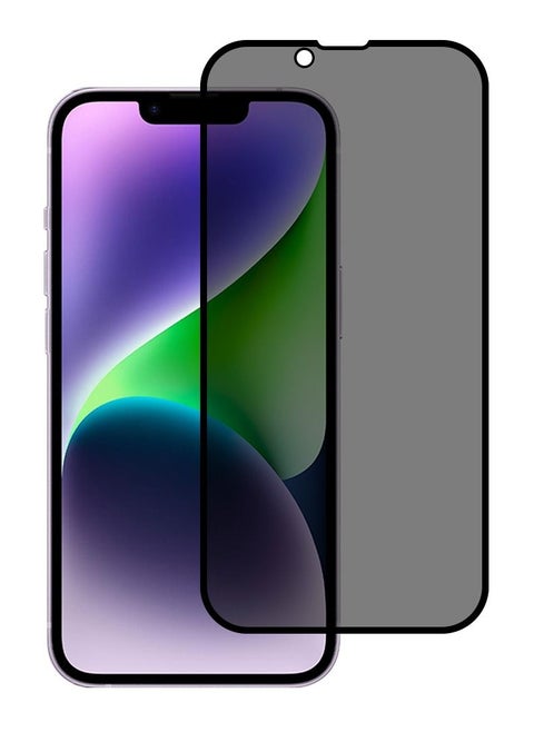 Privacy Anti-Spy Tempered Glass Screen Protector For APPLE IPHONE 14 6.1 Black