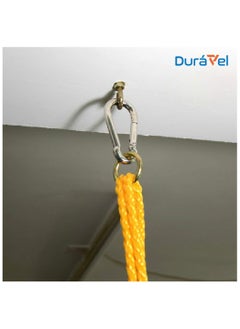 Duravel Duravel Heavy-Duty Eye Bolt Anchors, Zinc-Plated Steel, CLOSED HOOK (Pack-Of 2, 10mm)  - Image 2