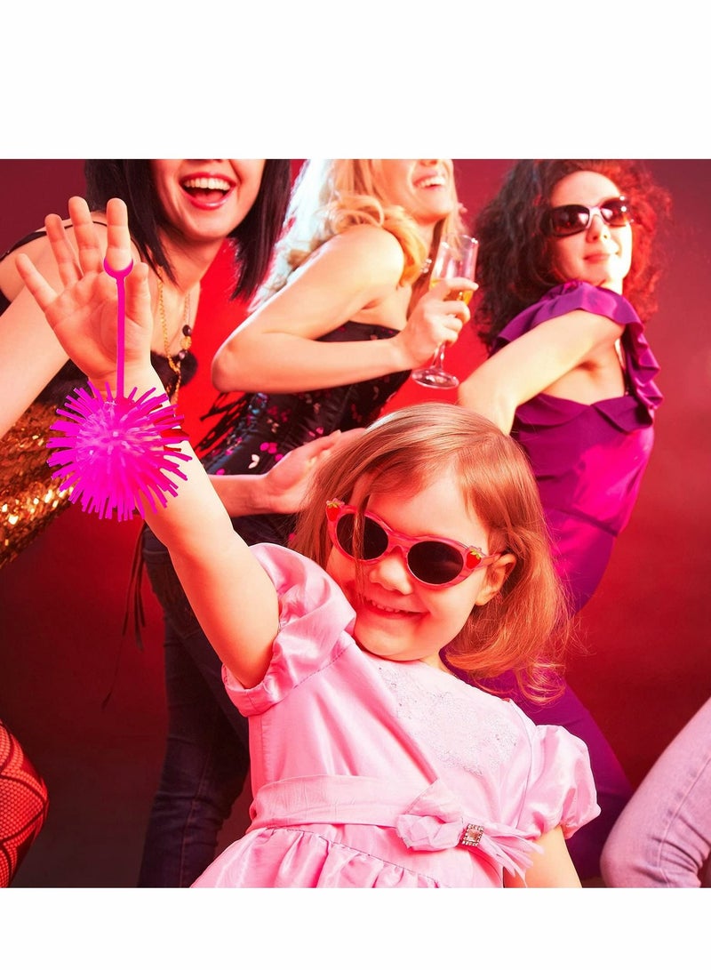 Excefore 24 Pcs LED Puffer Balls Squishy Stress Relief Glowing Balls Light up Balls Multi Color Flashing Puffer Ball for Boys Girls Adults Goodie Bag Fillers Stocking Stuffers Party Favors Sensory Supplies - Image 3